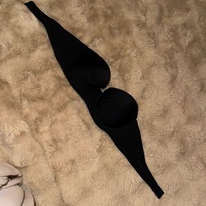 Aerie Strapless Black Swim top 34C